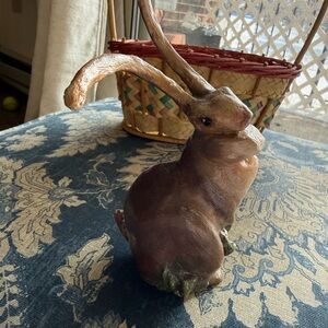 Unique Brown Jackalope Figurine